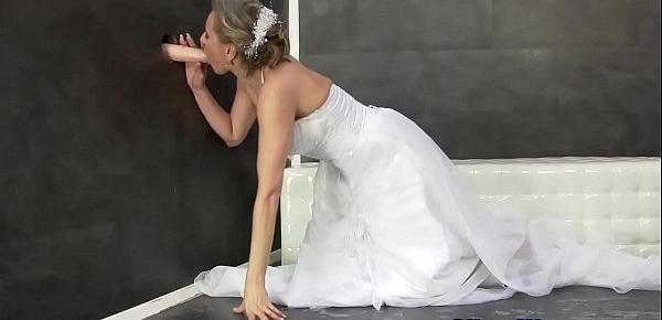  Fetish bride gets bukkake
